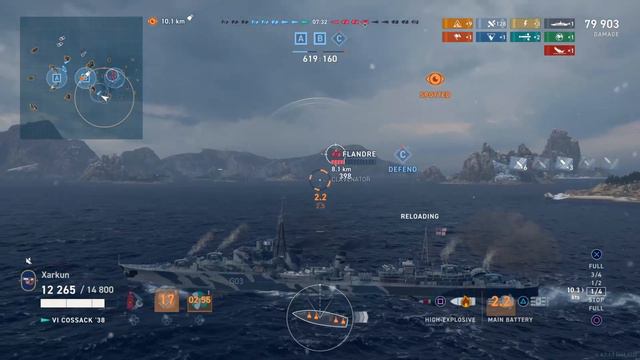The Cossack '38 | World of Warships: Legends смотреть онлайн