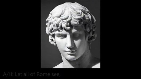 Hadrian, opera by Rufus Wainwright Hadrian and Antinous Love scene