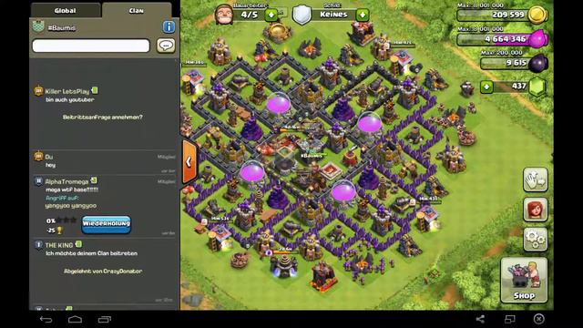 Clash of Clans|Deutsch|Android|Bald mit Neuen Auna Mikrofon!! :D смотреть онлайн