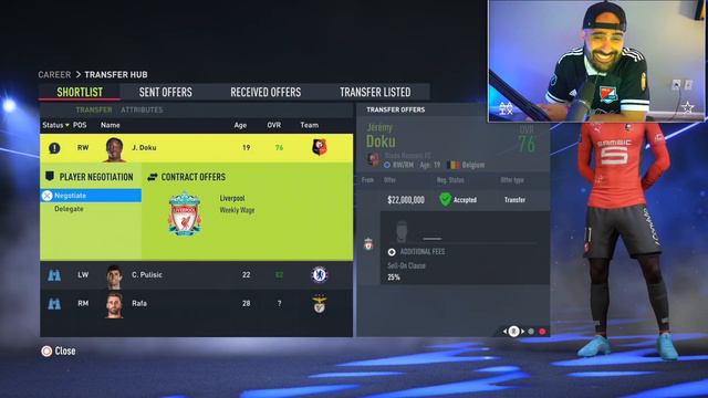I SPENT $150,000,000 ON THIS PLAYER!!! FIFA 22 Career Mode Liverpool смотреть онлайн