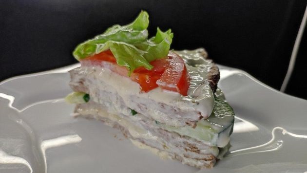 Печеночный торт, готовим вкусный праздничный торт из печени смотреть онлайн