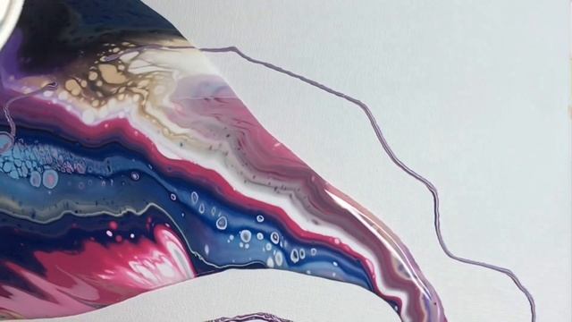 ФЛЮИД АРТ : рисование ЖИДКИМ АКРИЛОМ смотреть онлайн