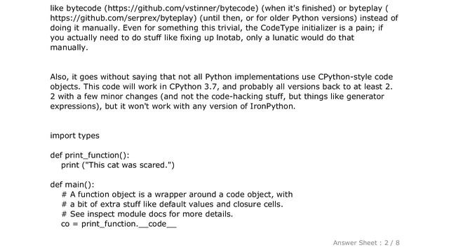 PYTHON : Is it possible to "hack" Python's print function? смотреть онлайн