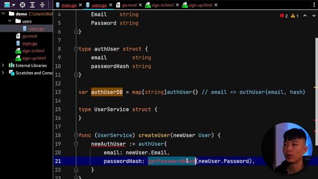 Building a Go Authentication System (Native) смотреть онлайн