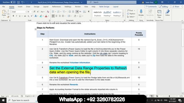 Exp19_Excel_Ch10_HOEAssessment_Pledge_Drive | Exp19 Excel Ch10 HOEAssessment Pledge Drive смотреть онлайн