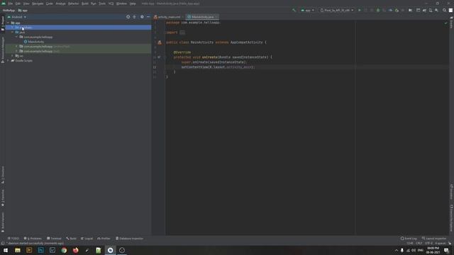 How to Make Hello World App in Android Studio in Tamil 2021 - UNBOX CODING смотреть онлайн