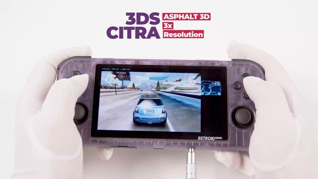 Retroid Pocket 3+： Asphalt 3D（3Ds Citra Emulator 3x） смотреть онлайн