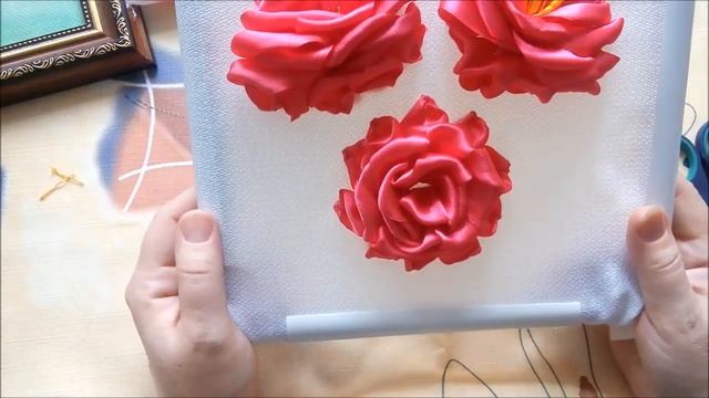 МК "Роза с открытой серединкой" 2 часть. Разживалова Наталья смотреть онлайн