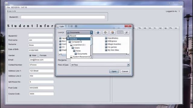 JAVA PROJECT - Student Information System Using Java Netbeans (With Source Code) смотреть онлайн