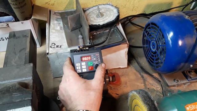 подключение частотника Ecogoo9100 к электродвигателю