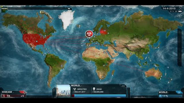 Plague Inc: Evolved odc.7 "Bio Weapon, rozpoczęcie scenariuszy". смотреть онлайн
