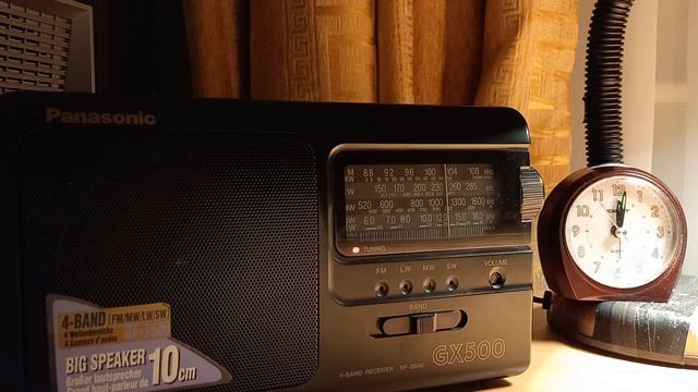 Тестовый приём Радио России на СВ диапазоне 1143 кГц в Москве 15.02.2023 00:10 Часть 3