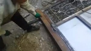 Как усилить петли ворот,( шарнир) / Кол эмгек Дарбаза жасоо