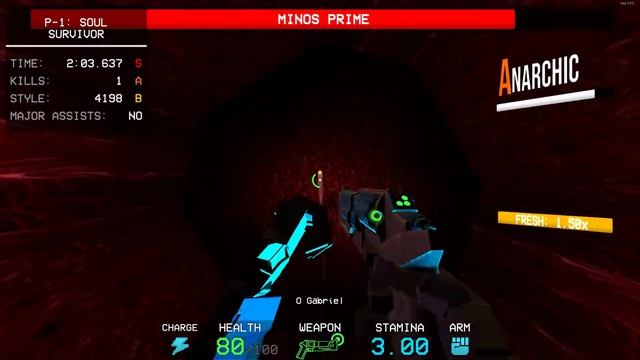 Ultrakill Flesh Prison and Minos Prime P Rank смотреть онлайн