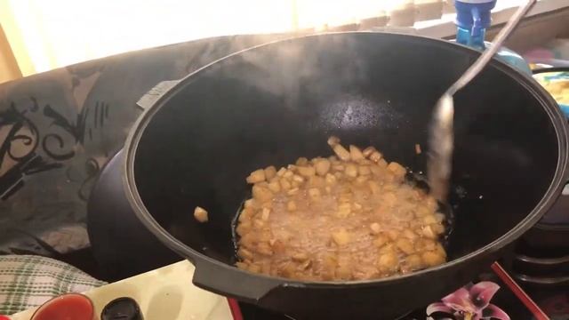 Мясо с овощами в казане. Выпуск №77 смотреть онлайн