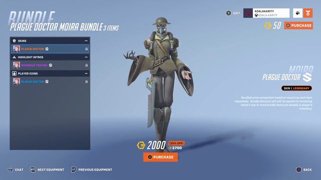 New Legendary Skin for Moira (Plague Doctor), S5 Store Update. [Overwatch 2 - Highlight - Jun.23] смотреть онлайн