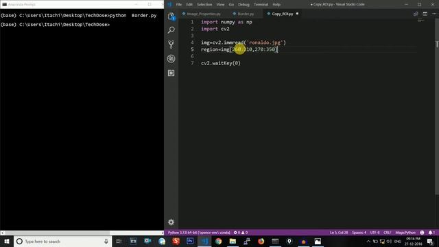 Copy Region of Image using Python смотреть онлайн