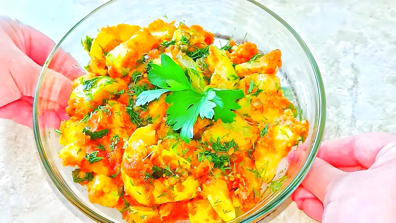 ОБАЛДЕННЫЕ КАБАЧКИ, КАК ГРИБЫ, ПО-КОРЕЙСКИ! 10 МИНУТ - И ГОТОВО! ПРОСТО и ВКУСНО! смотреть онлайн