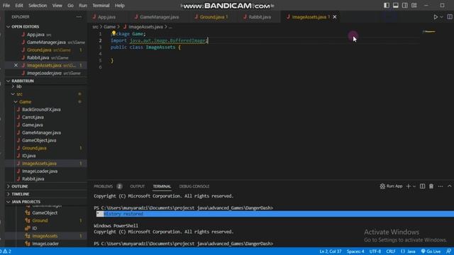 Simple java game development : image loader and image asserts classes part b смотреть онлайн