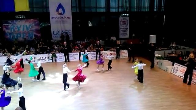 Kyiv open 2016 ювеналы 1Н, Александрова Вероника и Михалёв Артём смотреть онлайн