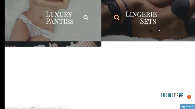 Lingerie OpenCart Template TMT | Free Template Sheridan Vin смотреть онлайн