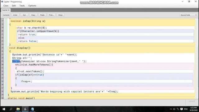 PROGRAMME TO COUNT WORDS BEGINS WITH CAPITAL LETTER IN A STRING | WITH FULL PROGRAM IN COMMENT BOX смотреть онлайн