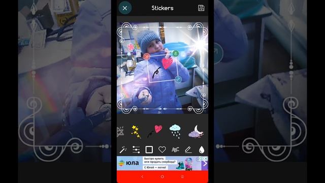 Создаём красивое фото для сот. сетей и т.д смотреть онлайн