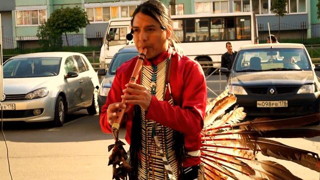 Настоящий индеец! Музыка индейцев.  Пакарина 2016. MAH07442