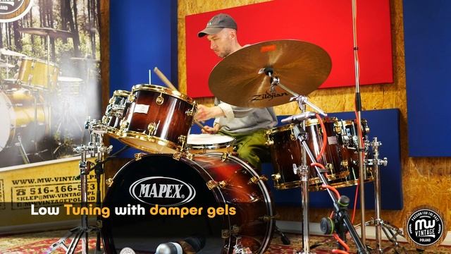 MW-Vintage.pl - Mapex Orion 22", 10", 12", 14", 16" Coffee Burst 4K смотреть онлайн