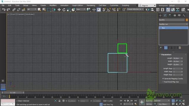 3ds max Настройка сетки координат. Шаг сетки Grid Обучение Уроки для начинающих. Интерьер. Урок 15 смотреть онлайн