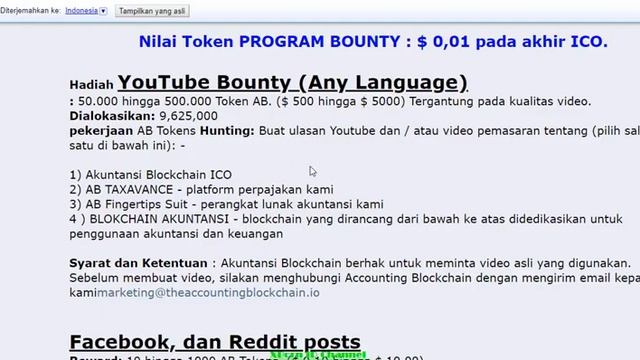 ACCOUNTING BLOCKCHAIN FREE 4500 AB TOKEN BOUNTY смотреть онлайн
