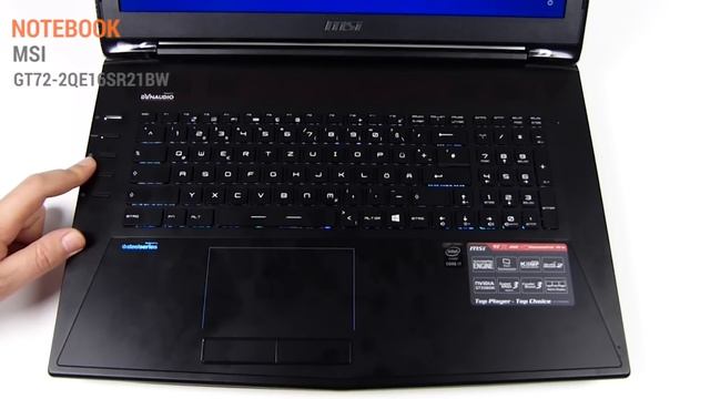MSI GT72-2QE Hands On Test - Deutsch / German ►► notebooksbilliger.de смотреть онлайн