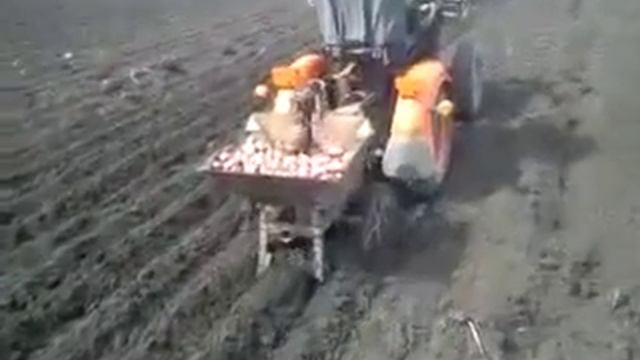Самодельная картофелесажалка смотреть онлайн