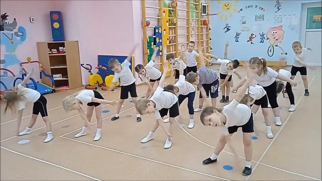 Утренняя гимнастика в старшей группе смотреть онлайн