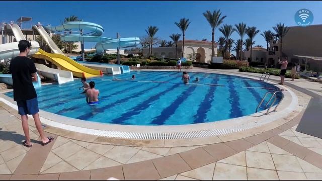 Water slides at Jaz Mirabel Beach/Park смотреть онлайн