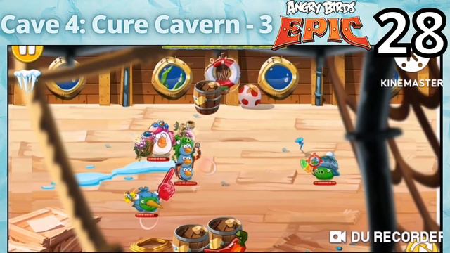 【Angry Birds Epic】Part 28 (Cave 4 - Cure Cavern) смотреть онлайн