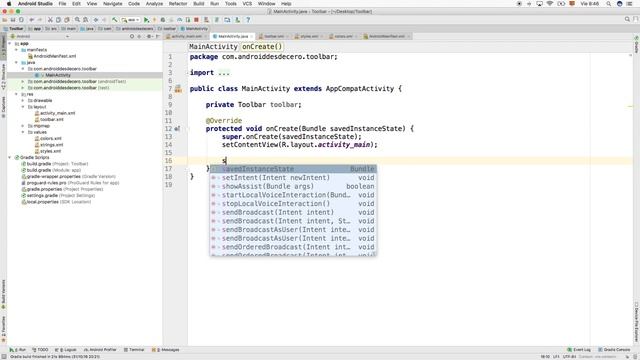 ToolBar Android en Español Parte1/4 смотреть онлайн