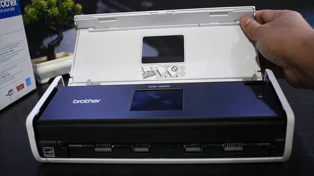 Scanner Brother ADS-1600W смотреть онлайн