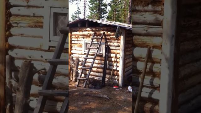 Заимка и наш лагерь на озере Каллиоярви, Северная Карелия, август 2012 смотреть онлайн