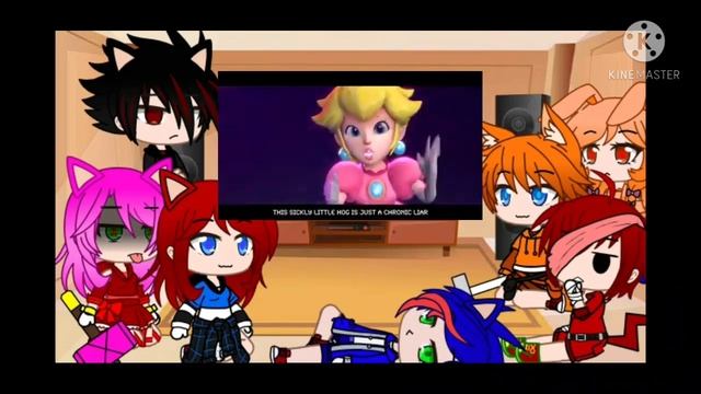 Sonic Characters reacts to Amy rose vs Princess Peach Rap battle смотреть онлайн
