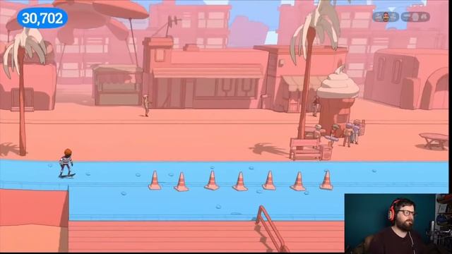 Let's Play OlliOlli World - Live Switch skating fun смотреть онлайн