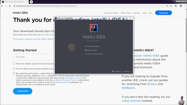 Install IntelliJ IDEA Community Edition 2020 with OpenJDK 14 on Windows смотреть онлайн