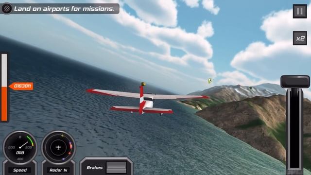 Flight Pilot Simulator 3D - Gameplay Walkthrough Part 1 - Novice (iOS, Android)