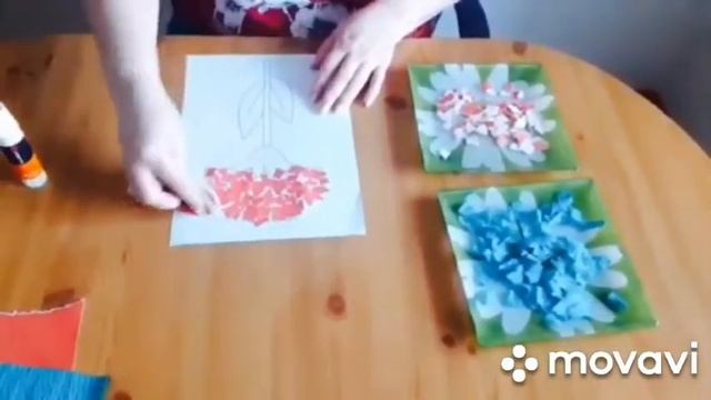 Мастер-класс Аппликация Гвоздика смотреть онлайн