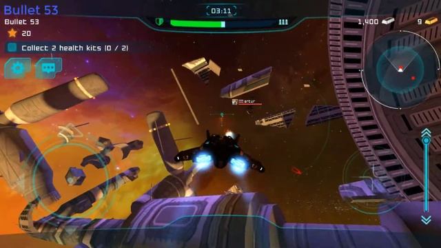 Android Online Game - Space Jet: War Galaxy Machines смотреть онлайн