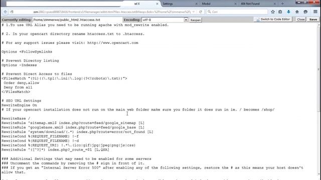 Cara Mengatasi Masalah Not Found The Request URL Opencart смотреть онлайн