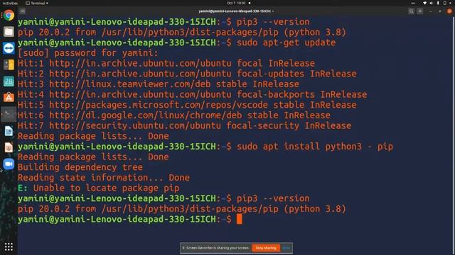 How to install jupyter notebook without anaconda | ubuntu | Python | Linux смотреть онлайн