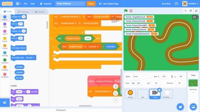 Scratch 3.0 Tutorial: How to Make a Tower Defense Game (Part 3) смотреть онлайн
