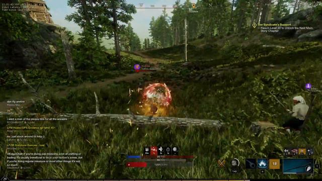 New World PvP outnumbered fights [Fire Staff/Rapier] #3 смотреть онлайн