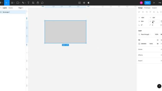 1 minute tutorials: How to Create a Rectangle in Figma (2 ways) смотреть онлайн